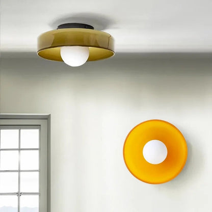 ETHEREA - Strakke Ronde Opbouw Plafondlamp