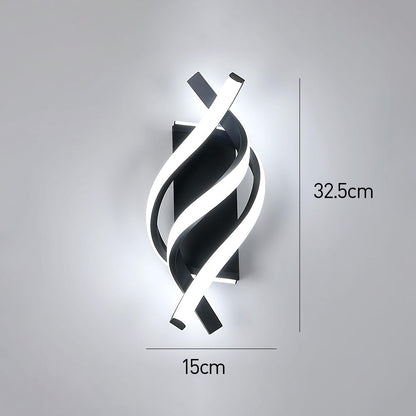 NOVELU - Elegante aluminium LED-wandlamp