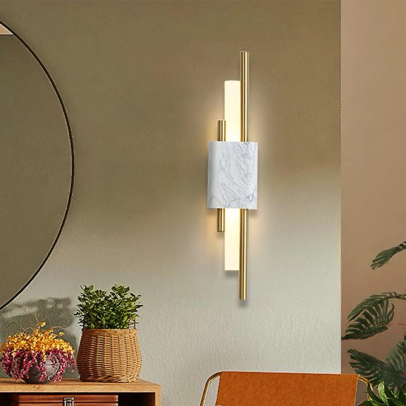 MARBELLE - Sleek Marble Wall Light