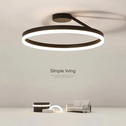 SOLVIA - Modern Nordic LED Ceiling Light