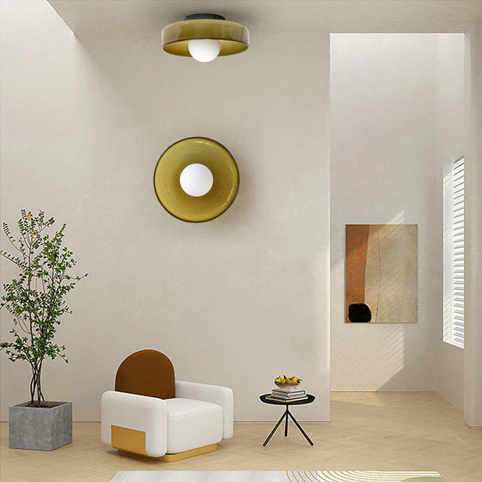 ETHEREA - Strakke Ronde Opbouw Plafondlamp