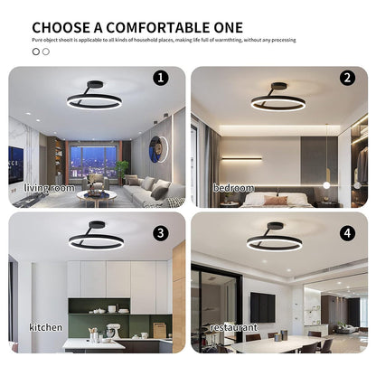 SOLVIA - Modern Nordic LED Ceiling Light