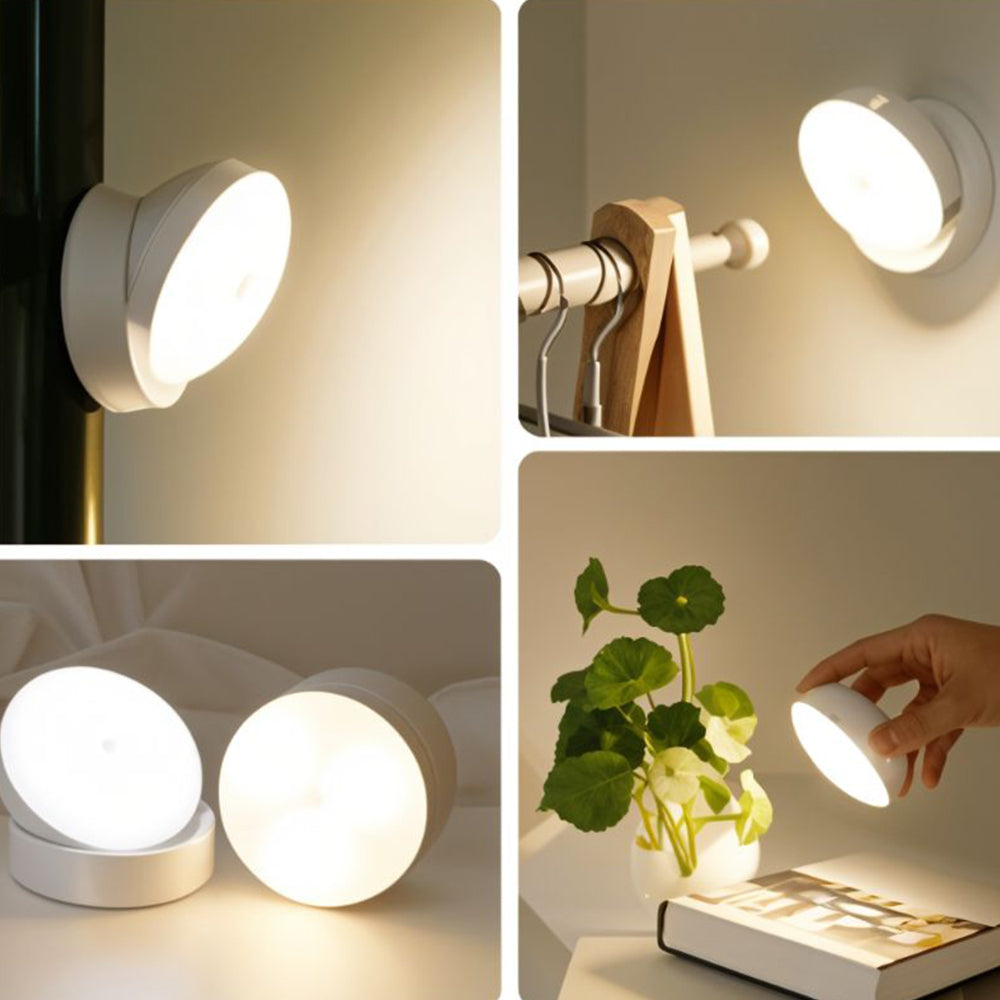ILLUMO - Stick-On Motion Sensor Rotatable LED Light
